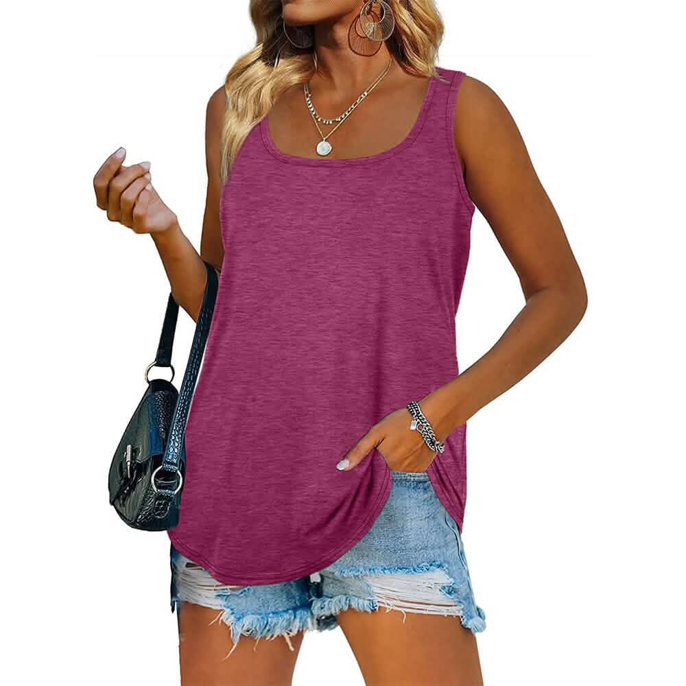 Women's Tank Top Casual Basic Square Neck